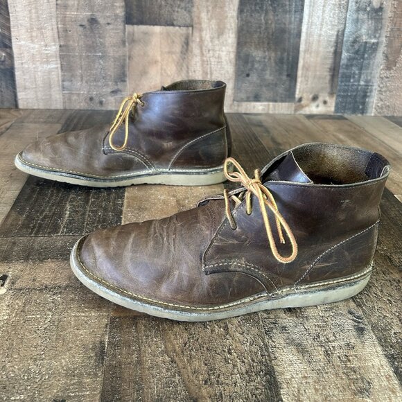 Red Wing 3324 Weekender Chukka Work Boots Mens 9 D - Picture 10 of 12